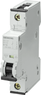 Installatieautomaat 1P 5SY81638 (Siemens)